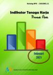 Labor Indicator's of Aceh Province, February 2021