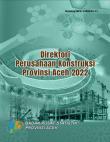 Direktori Perusahaan Konstruksi Provinsi Aceh Tahun 2022