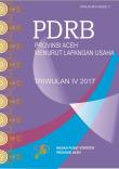 Gross Regional Domestic Product Of Aceh Province By Industrial Origin Quarterly IV 2017