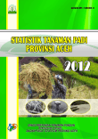 Statistik Tanaman Padi Provinsi Aceh 2012