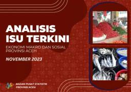 Analysis Of Macroeconomic And Social Current Issues In Aceh Province November 2023 Edition