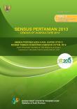 Census Of Agriculture 2013 Aceh Province Figures Of The Results Of St2013 - Household Around Forest Area Survey, 2014