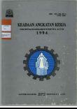 STATE OF THE WORK FORCE OF THE SPECIAL REGION OF ACEH 1994