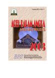 Provinsi Aceh Dalam Angka 2003