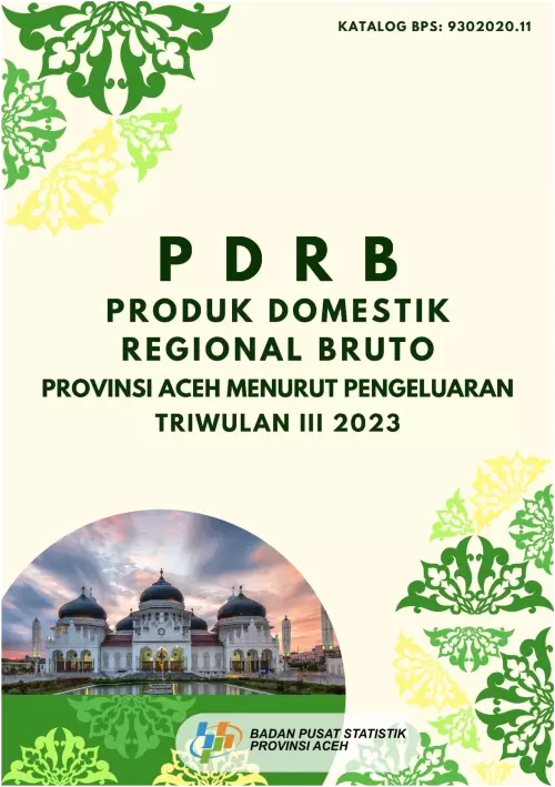Produk Domestik Regional Bruto Provinsi Aceh menurut Pengeluaran Triwulan 3 2023